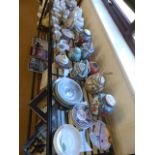 Large collection of oriental china to include - Eggshell, Famille Verte, Blue and White, Ginger jars