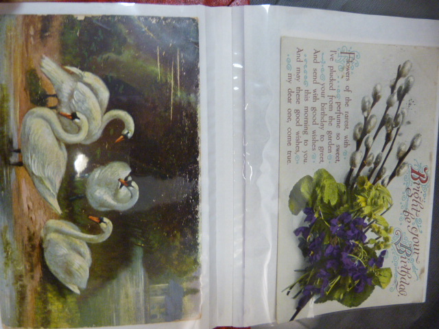 Album containing Victorian Greetings cards - Image 2 of 7