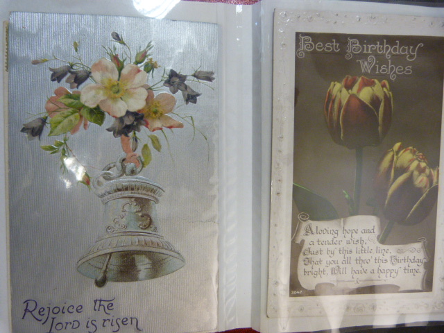 Album containing Victorian Greetings cards - Image 4 of 7