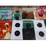 Selection of Records. The Beatles 45 RPM records all Parlophone (10). and various other records