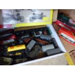 Collection of Hornby Railway carriages along with boxed Hornby Six wheel insulated milk van, 00