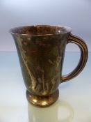 19th Century Indian Silver tankard made by Oomersi Mawji with hallmarks to the base as follows "O.M"