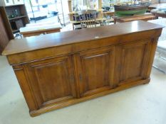 Large side board with cupboards and drawers by L'Atelier Orleanais for Wesley Barrell Ltd