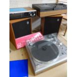 Hi-Fi systems - Garrard GC300 Tape Deck, Garrard GT25P Record player with manual and extra stylus.