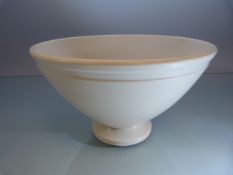 Keith Murray for Wedgwood Moonstone glazed bowl of tapering form.