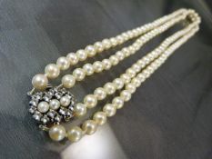 Vintage 1930’s-1950’s CIRO Cultured Pearl Necklace. The CIRO pearl – the world's first cultured