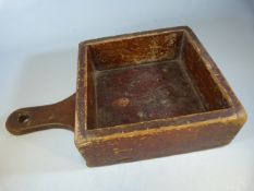 Antique pine collection box