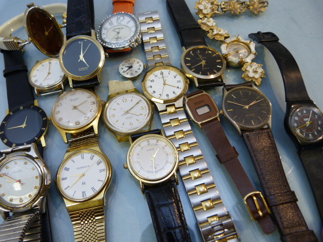 Collection of fashion and dress watches to include a Raketa USSR, Swiss Lucerne and a Louis Dino