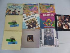 Collection of Beatles Records - To include Hey Jude CPCS 106, Let it Be PCS 7096, The Beatles at the