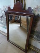 Small Parcel Gilt and Rosewood wall mirror