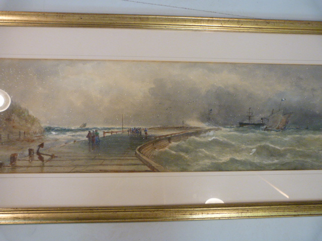 Thomas Bush Hardy R.B.A (1842 - 1897) - Pair of watercolours heightened with white. Both Titled - ' - Image 7 of 12