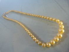 Boxed set of Pompadour pearls in original box