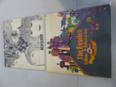 The Beatles - Revolver Mono pressing Parlophone PMC 7009 XEX 606 1966. Along with Yellow Submarine -