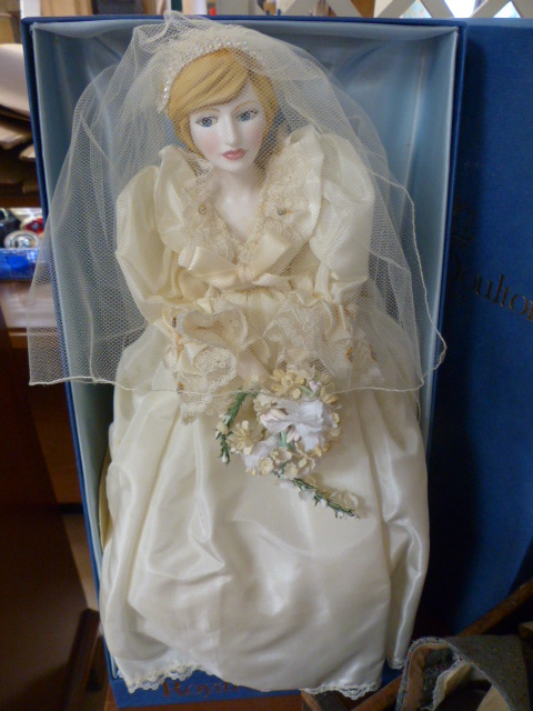 1950's Pedigree black doll, two similar and collection of vintage dolls to include Royal Doulton - Image 8 of 10