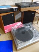 Hi-Fi systems - Garrard GC300 Tape Deck, Garrard GT25P Record player with manual and extra stylus.