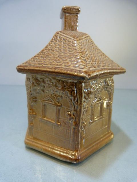 Early 19th Century Brampton Pottery house - Salt glazed and decorated with vine leaves. - Image 3 of 9