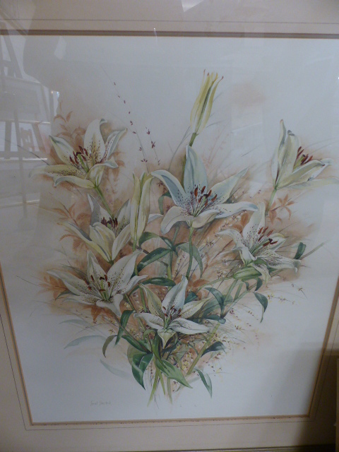 Three Watercolour studies all signed to lower left by Siriol Sherlock - Image 4 of 4