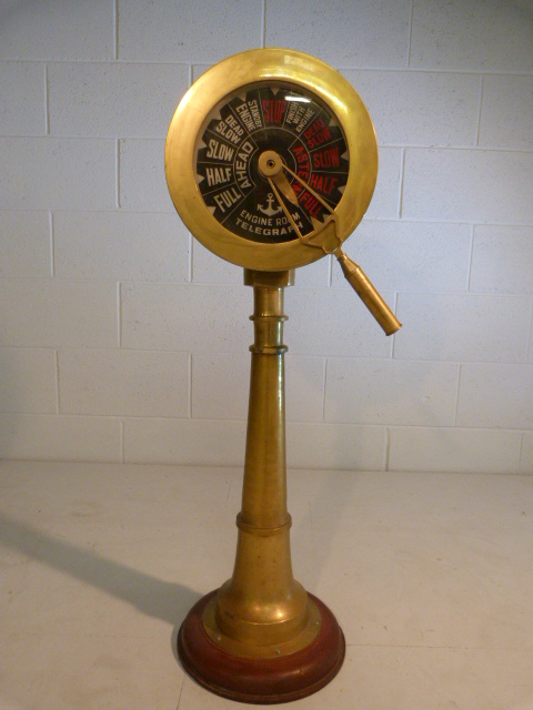 Brass Ship's 'Engine Room Telegraph'