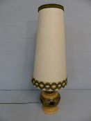 Mid Century tall West German lamp