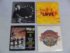 The Beatles LP Records - Something New Something New. Sgt Peppers Lonely Hearts Club band (including