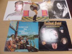 Collection of various records to include The Merrymen, Rolled Gold The Rolling Stones, Zodiac
