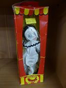 Pelham puppet in original packaging in the form of a French mime