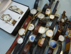 Collection of various watches