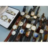 Collection of various watches