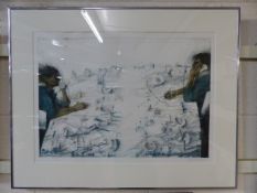 Contemporary etching by Peter Ware - No. 33/100