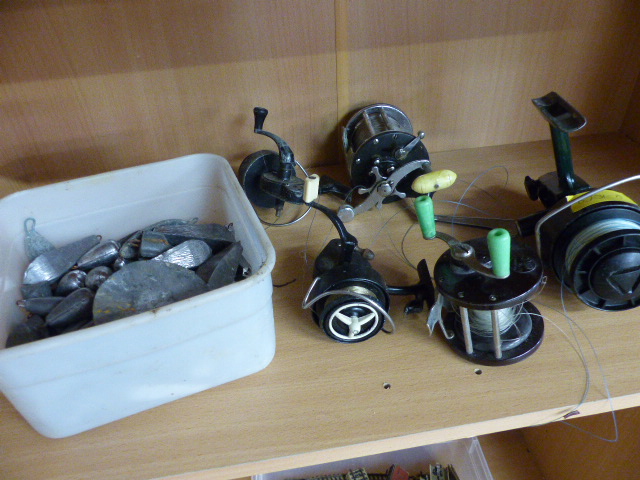 Collection of Fishing Reels to include - Intrepid De-Luxe KP Morritts, KP Morritts intrepid