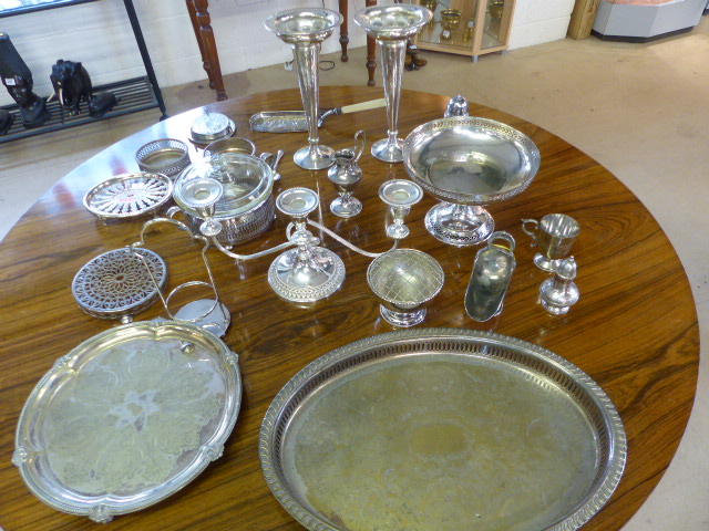 Large collection of Good quality silverplate