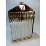 Rolls Royce Ruddspeed Ltd decanter - design no 910435 in the form of a Radiator. Approximate