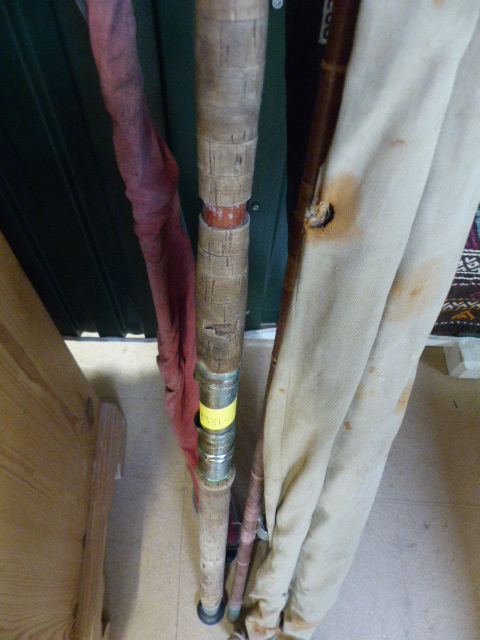 Four vintage fishing rods - Edgar Sealey 'Sea Wolf', An Edgar Sealey cane rod, Leeda carbon fibre - Image 4 of 4