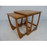 Nest of two G Plan teak tables