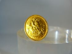 GOLD HALF SOVEREIGN DATED 1906