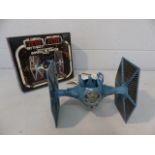 STAR WARS - Boxed Return of the Jedi 'Imperial Tie Fighter' Vehicle. with battle damage. Boxed