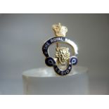 9ct Gold Hallmarked badge for the 'British Legion' 3.8g