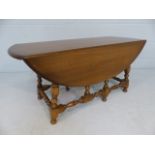 Ercol drop leaf coffee table