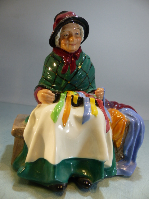 Royal Doulton figure of Silks and Ribbons lady