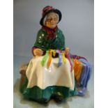 Royal Doulton figure of Silks and Ribbons lady