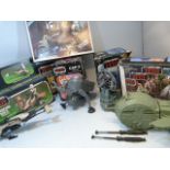 STAR WARS - boxed toys to include - Radar Laser Cannon, Endor Forest Ranger Vehicle, CAP-2,