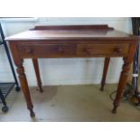 Mahogany hall table