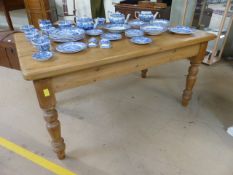 Pine Farmhouse dining table