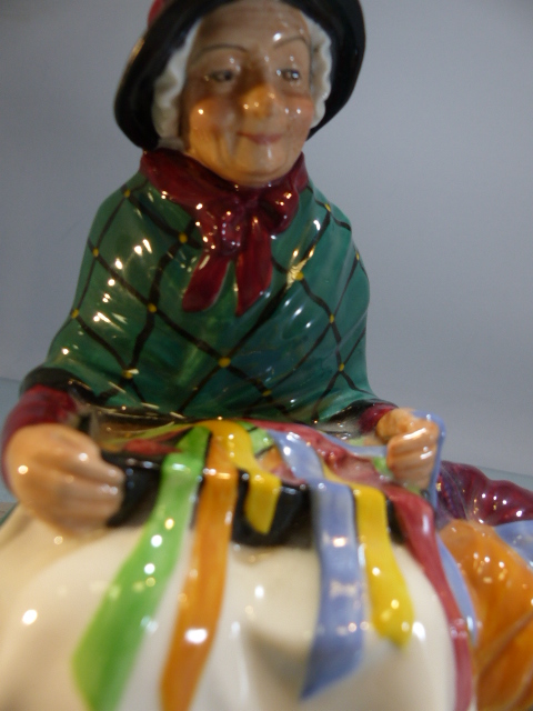 Royal Doulton figure of Silks and Ribbons lady - Image 2 of 6