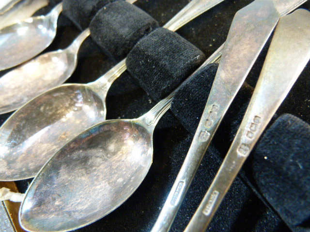 Set of six silver teaspoons - Image 3 of 4
