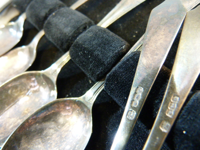 Set of six silver teaspoons - Image 4 of 4