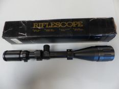 Riflescope in box