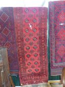 Afghan tribal runner 340 x 81