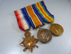 Bar of three medals: 14 -15 Star: to reverse “CAPT.H.R.JORDAN DEVON.R.” WAR MEDAL: TO RIM “MAJOR H.