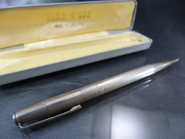 Hallmarked Silver Yard-o-Led Pencil by E Baker & Son, Birmingham 1969. Plaque is blank. In - Image 2 of 3